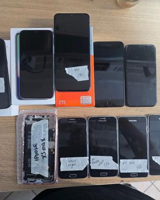 Stock 10 telefoni da riparare per ricambi iphone