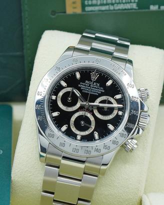 ROLEX DAYTONA 116520 CHIUSURA LUNGA 2009 FULL SET