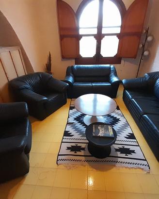 DIVANI e POLTRONE PELLE Set completo