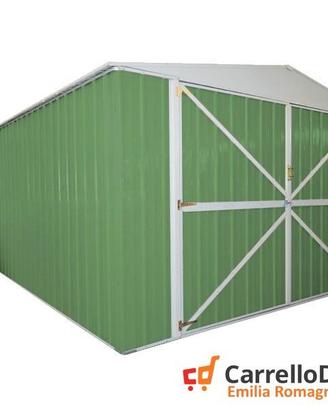 Box auto in Acciaio lamiera 360x514 verde chiaro