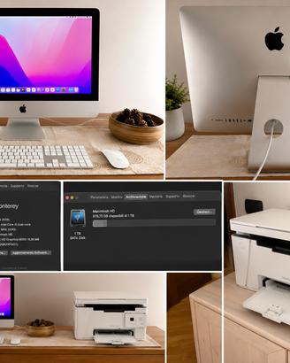 Postazione completa iMac con stampante