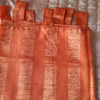 Tende etniche color arancio x portafinestra