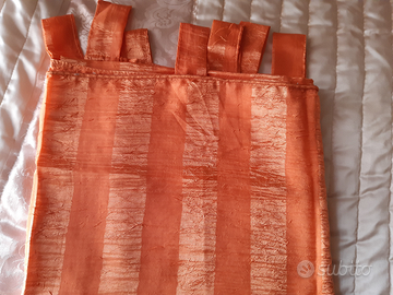 Tende etniche color arancio x portafinestra