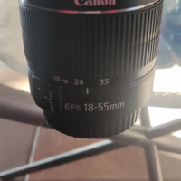 Obbiettivo fotocamera canon