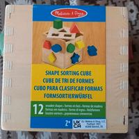 gioco in legno con forme da incastrare