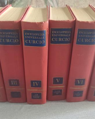 Enciclopedia universale Curcio 8 volumi