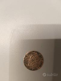 Moneta 5 centesimi 1862 Vittorio Emanuele II 
