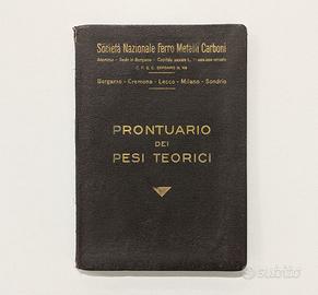 Prontuario dei Pesi Teorici