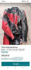 tuta Dainese donna 