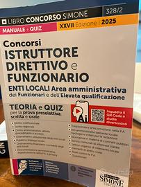 Concorsi istruttore direttivo e funzionario enti