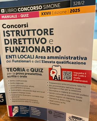 Concorsi istruttore direttivo e funzionario enti