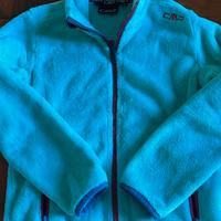 CMP felpa orsetto morbidona con zip cm128