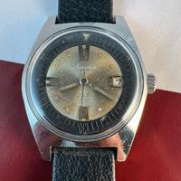Aquastar Geneve 200 m Diver vintage 1970 automatic