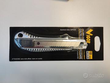 Cutter Vigor 18 mm Coltello Lama Spezzare