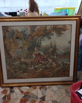 quadro con arazzo