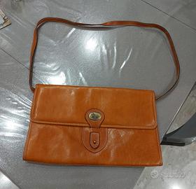 Borsa in pelle vintage anni '70