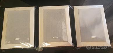 3 DIFFUSORI BOSTON DSi250 BIANCHI DA INCASSO 