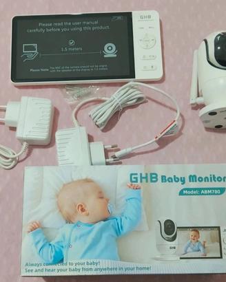 GHB Baby Monitor Video e Audio – Mai usato, con pe