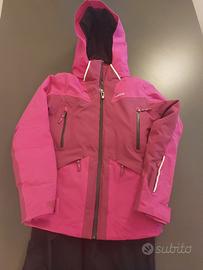Giacca sci Wedze Decathlon bambina 10 anni FUCSIA
