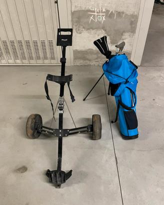 Attrezzatura golf x bimbo 10-13 anni