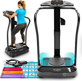 Pedana vibrante Bluefin Fitness Pro con maniglioni