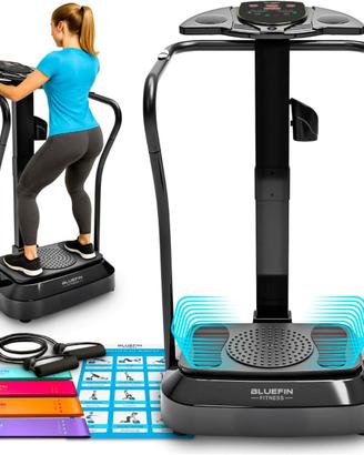 Pedana vibrante Bluefin Fitness Pro con maniglioni