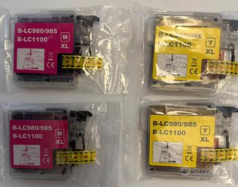 Cartuccia giallo e magenta compatibile Brother