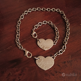 Collana e bracciale Guess