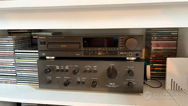 Impianto hi-fi completo di casse