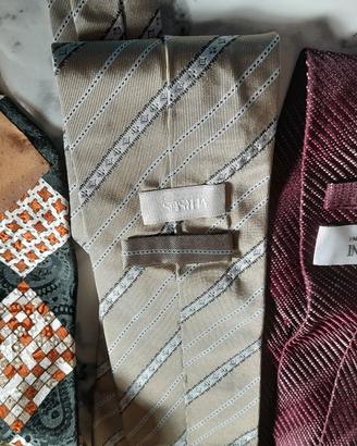 Set tre cravatte nuove:Armani,Versace,Gautier