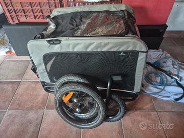 carrettino per bici bambini/cani grossa taglia