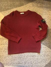 Maglione Stone Island originale rosso Tg L