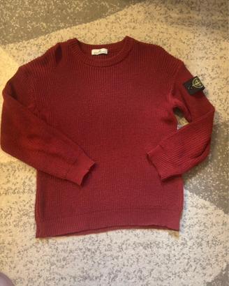 Maglione Stone Island originale rosso Tg L