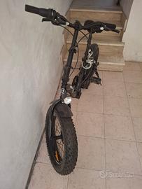 wow bike bicicletta pieghevole in accaio