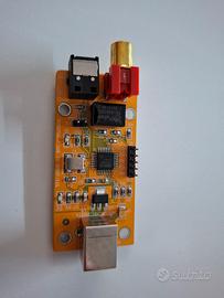 Convertitore scheda audio USB PCM2707