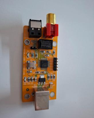 Convertitore scheda audio USB PCM2707