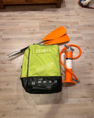 Kayak Gonfiabile Itiwit Decathlon 2 Posti