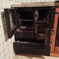 Cucina economica a legna