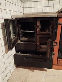Cucina economica a legna