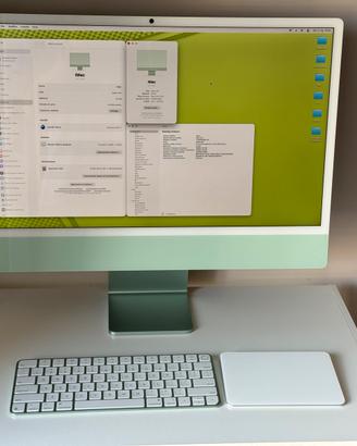Apple iMac M4 24" Verde