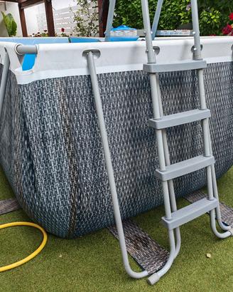 piscina Bestway 4 x 2 profonda 1,5 metri 