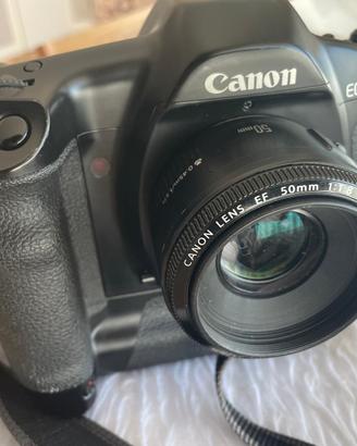 CANON EOS1 con 50mm 1:1.8 II