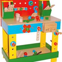 Banco attrezzi in Legno per bambini