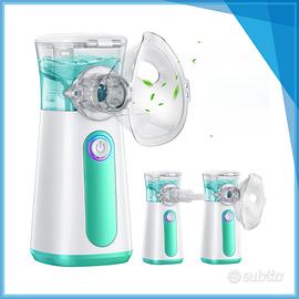 Aerosol bianco e verde portatile. NUOVO