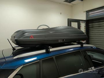 BAULE BOX TETTO AUTO PORTA TUTTO 580 - DOPPIA APER