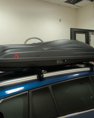 BAULE BOX TETTO AUTO PORTA TUTTO 580 - DOPPIA APER