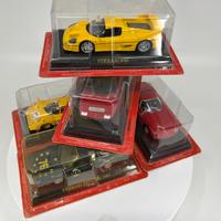 Ferrari 1:43 set da collezione 6 modellini