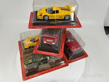 Ferrari 1:43 set da collezione 6 modellini