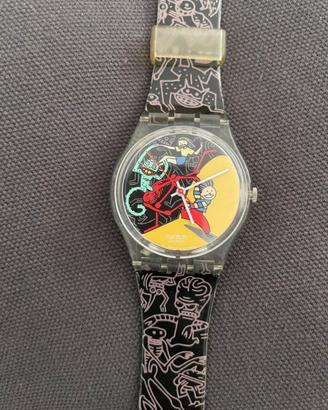 Swatch vintage originale 1996 - design unico da co