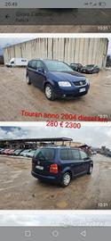 Volkswagen Touran anno 2004 diesel 